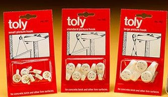 Frank Shaw - No.1 UK Supplier of Toly Hard Wall Hooks!