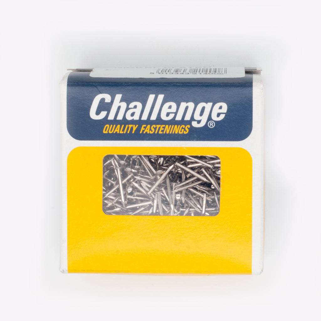 Challenge 10 x 1.00 (19g) Nickel Plated Escutcheon Pins