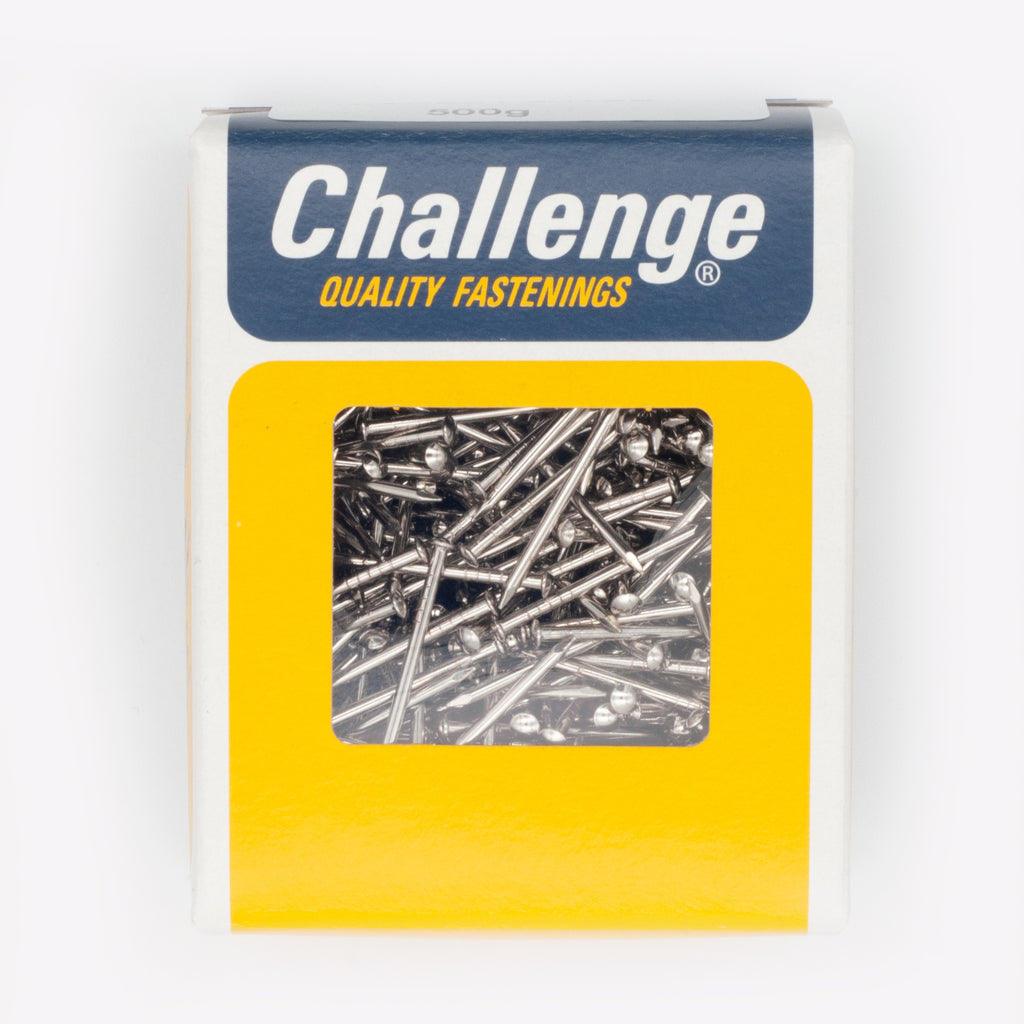 Challenge 20 x 1.80 (15g) Nickel Plated Escutcheon Pins