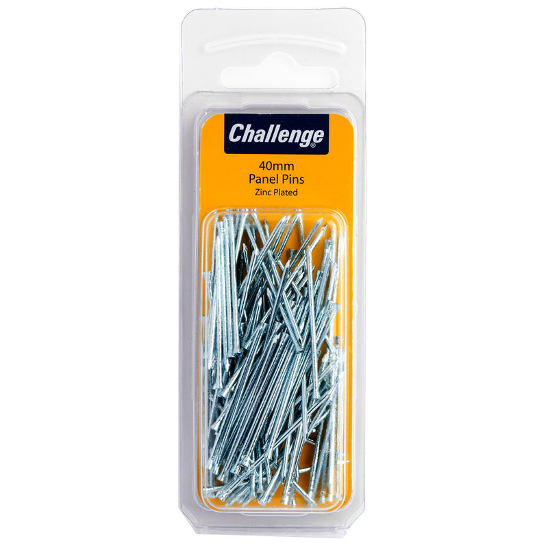 Panel Pins - 40mm - Zinc Plated