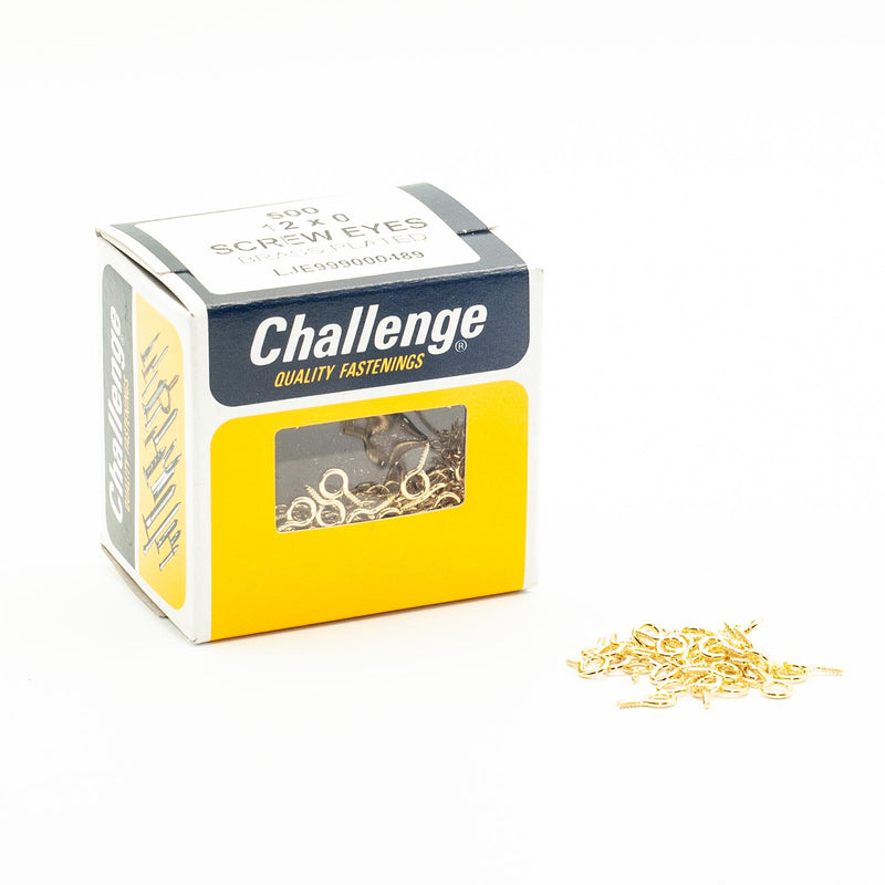 12x00 Screw Eyes EB-Box of 500