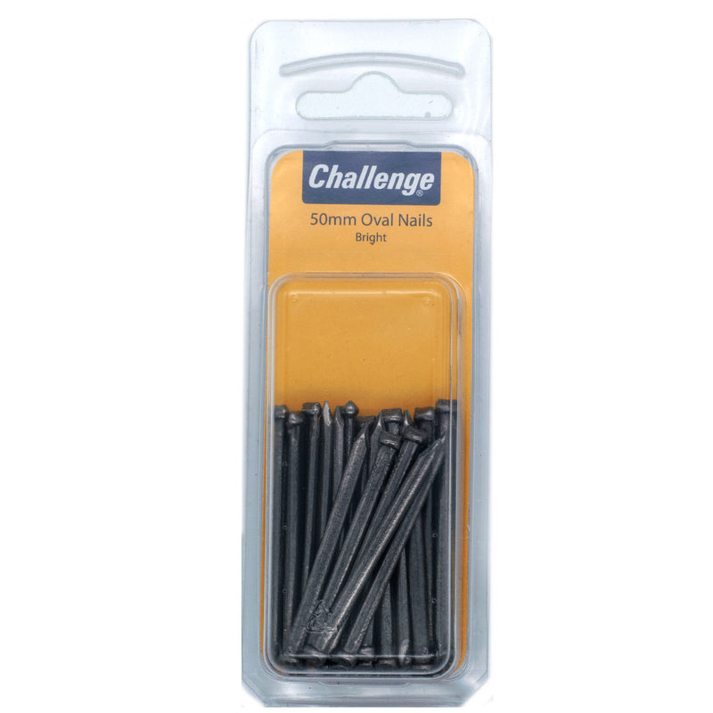 Oval Nails 50mm - Bright