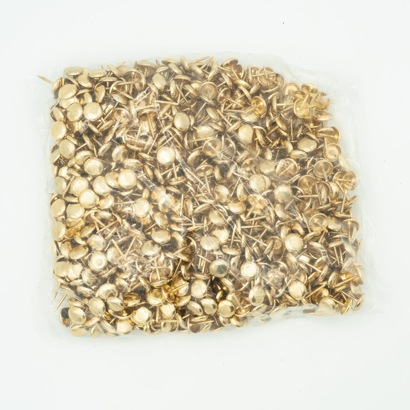 Solstuds 10mm Brassed Upholstery Nails