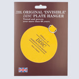 The original invisible adhesive disc plate hanger - 100mm (4