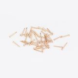 10mm x 1.00mm Brassed Escutcheon (Dome head) Pins
