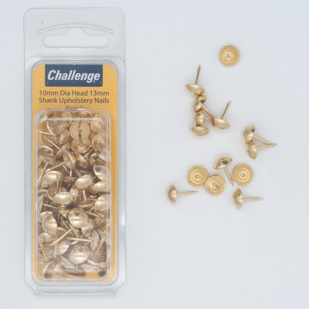 Upholstery Nails Brassed