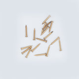 13mm Solid Brass Escutcheon Pins (Dome head nails) - 30gm