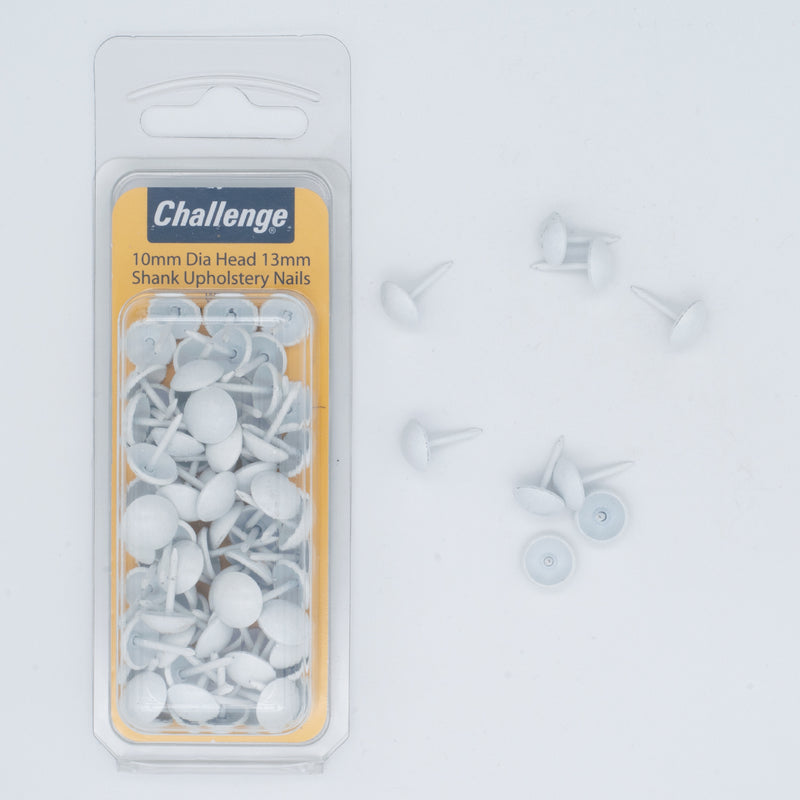 Upholstery Nails White