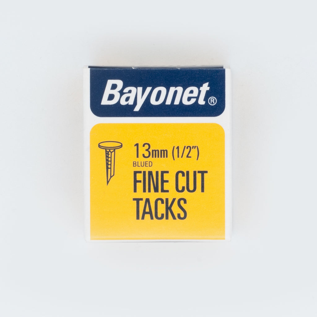 13mm Fine Cut Tacks - 50g. Blued Steel.