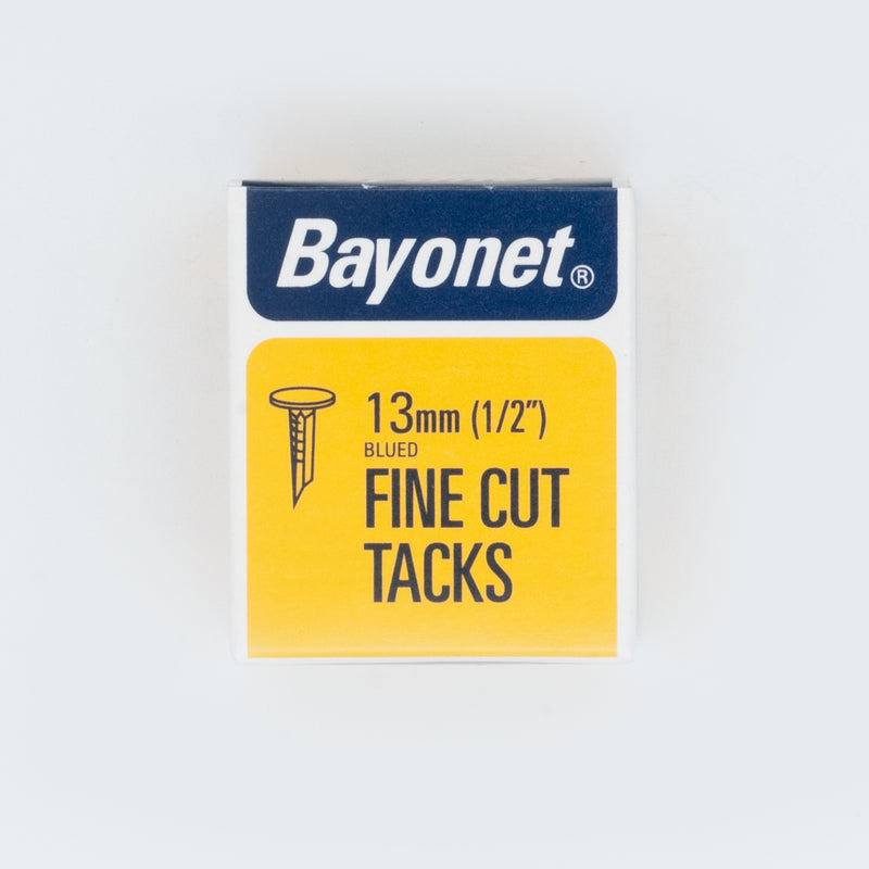 13mm Fine Cut Tacks - 50g. Blued Steel.