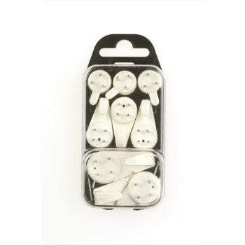 Assorted Hard Wall Hooks