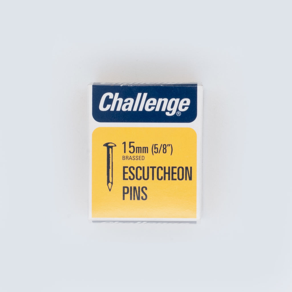 15mm Brassed Escutcheon (Dome head) Pins - 40g