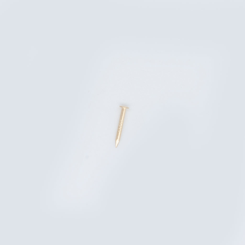 15mm Brassed Escutcheon (Dome head) Pins - 40g