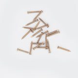 15mm Solid Brass Escutcheon Pins (Dome head nails) - 30gm