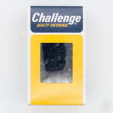 Challenge 15mm Painted Black Cut Steel Gimp Pins