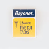 15mm Fine Cut Tacks - 50g. Blued Steel.