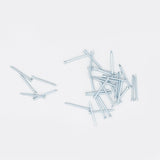 15x1.00mm Zinc Plated Panel Pins