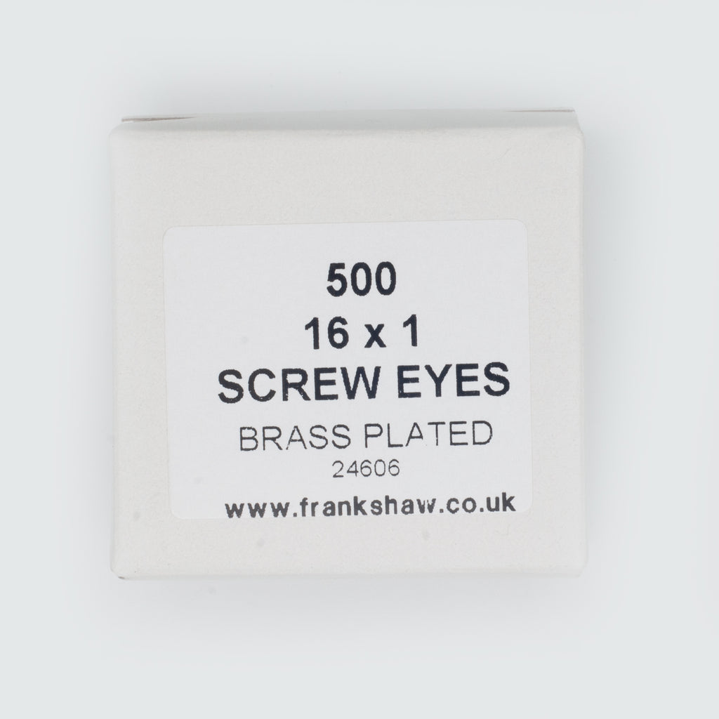 16x1   Screw Eyes EB-Box of 500