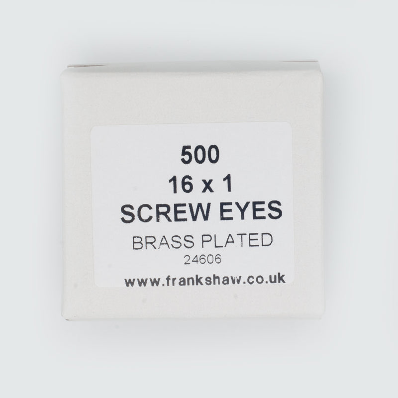 16x1   Screw Eyes EB-Box of 500