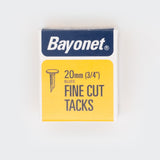 20mm Fine Cut Tacks - 50g. Blued Steel.