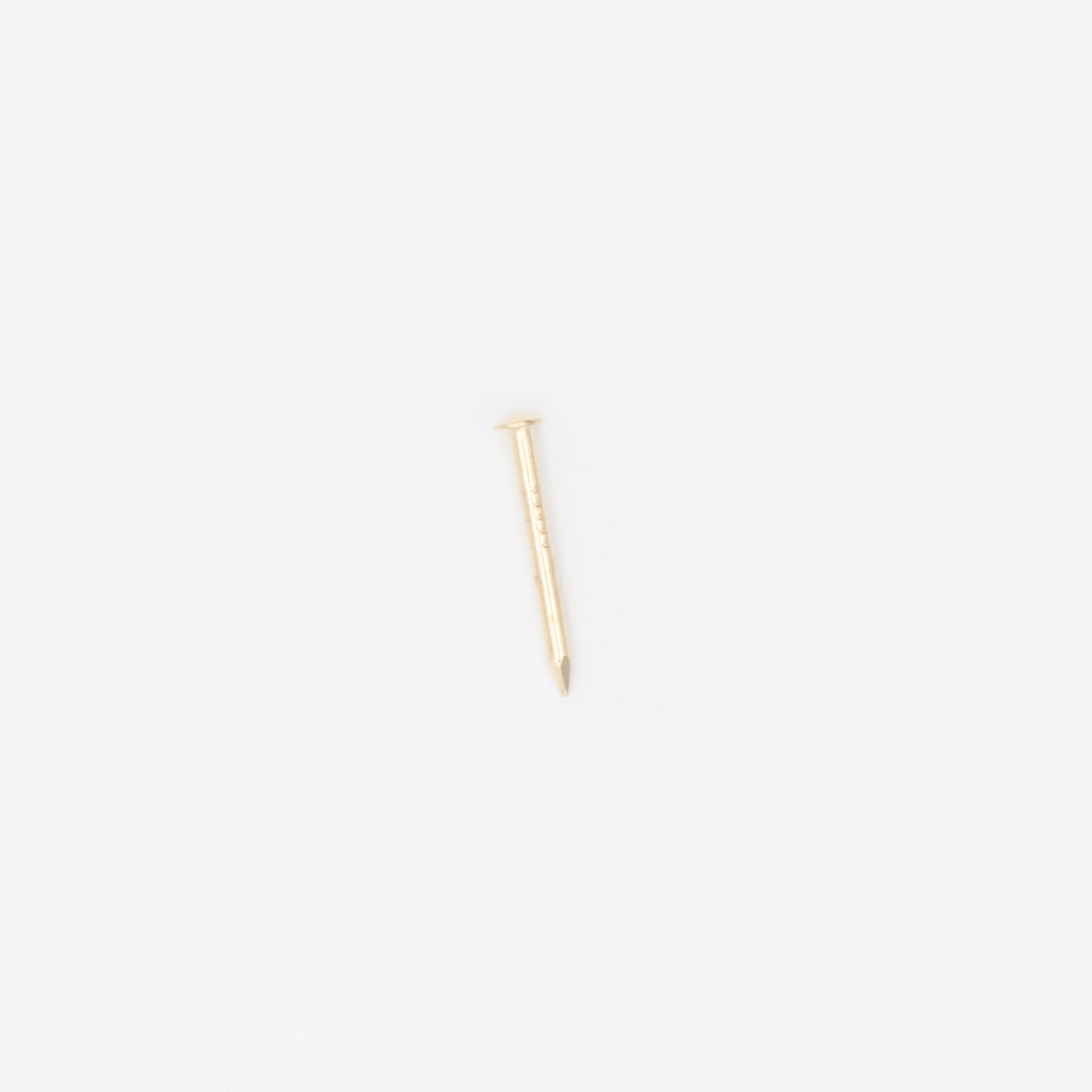 20x1.80mm Brassed Escutcheon (Dome head) Pins