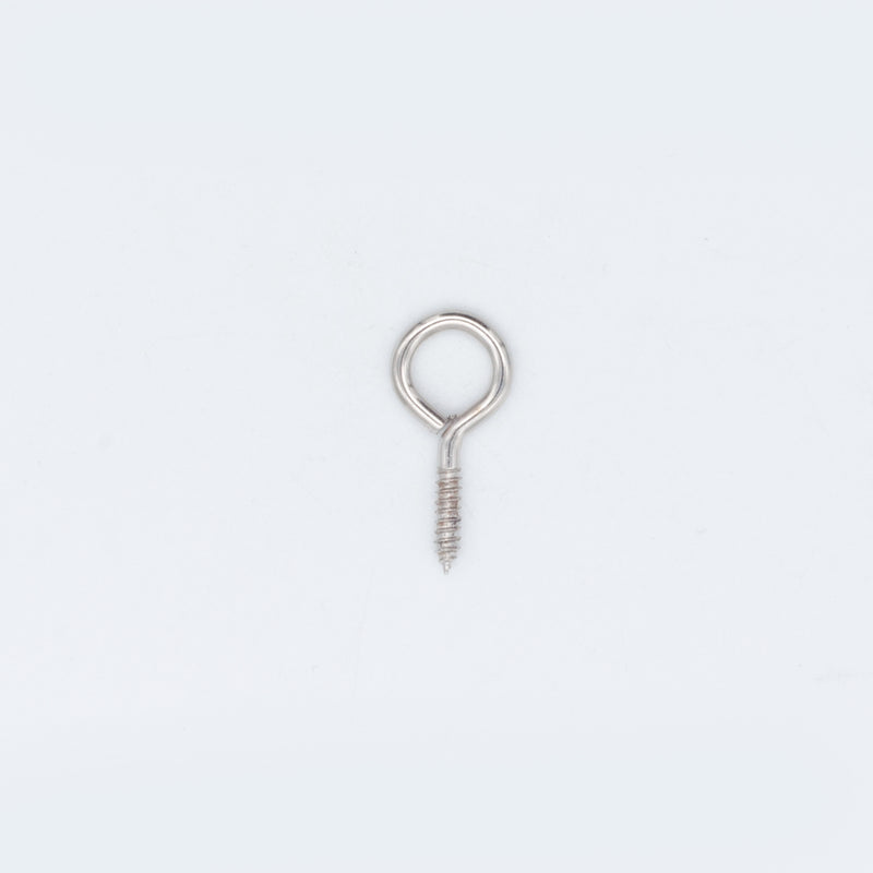 Assorted Nickel Plated Screw Eyes
