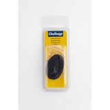 Closed Oval Escutcheon - Black Wax
