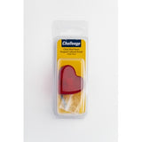 Clear Red Heart Shaped Cabinet Knob