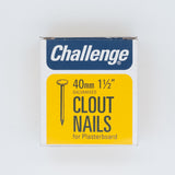 40 x 2.65mm Clout Nails - 225g