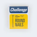 40 x 2.36mm Round Wire Nails - 225g