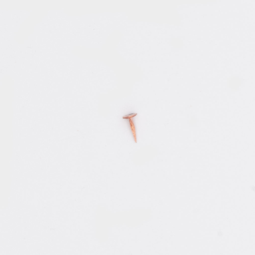 6mm Solid Copper Fine Cut Tacks-500g