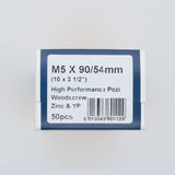5.0 x 90/54mm High Performance Screw