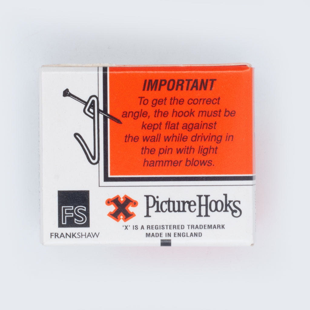 No.2 Picture Hooks Brassed