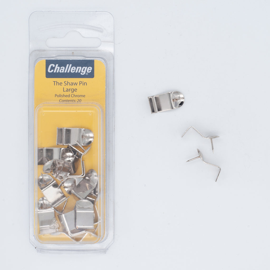 The Shaw Pin - Polished Chrome - Large