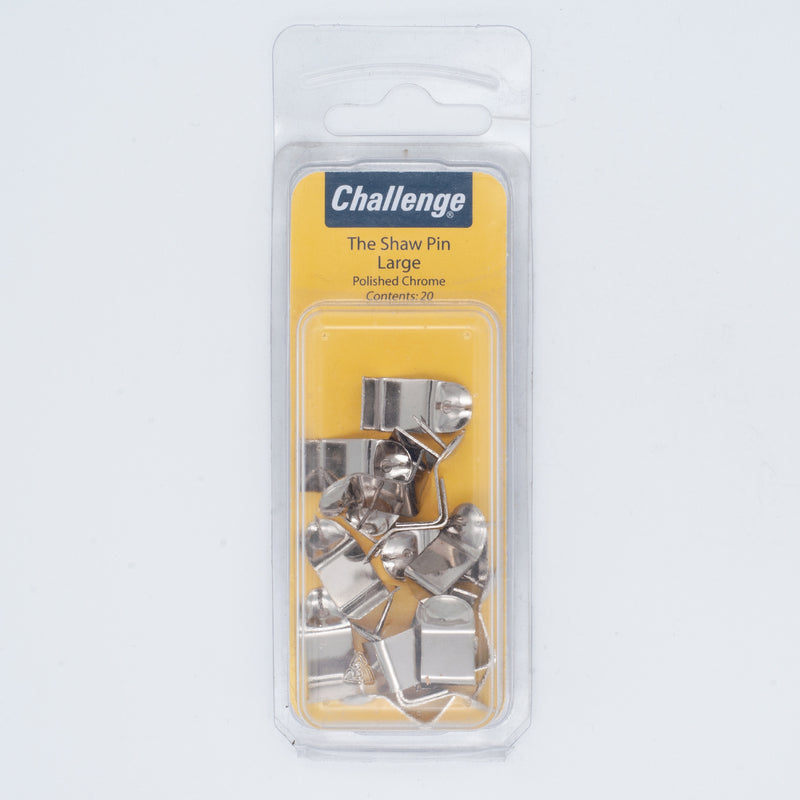 The Shaw Pin - Polished Chrome - Large