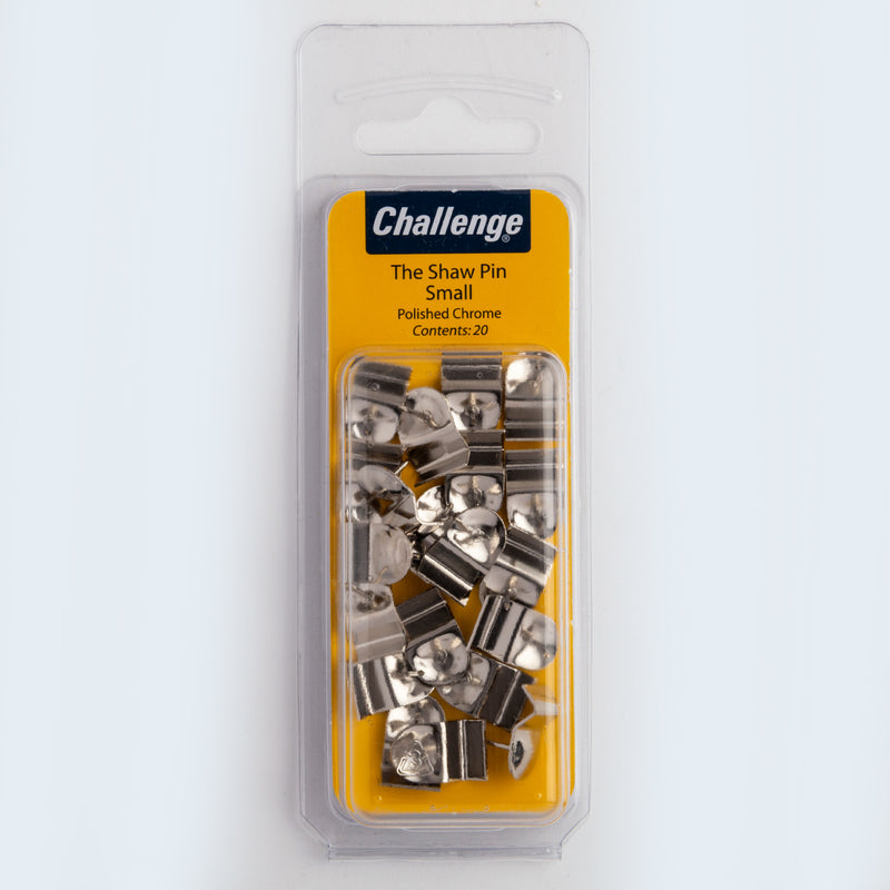 The Shaw Pin - Polished Chrome - Small
