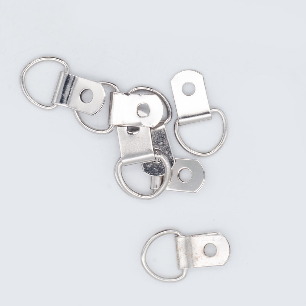 Nickel Plated Single D Rings