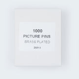 Steel Picture Pins EB-Box of 1000