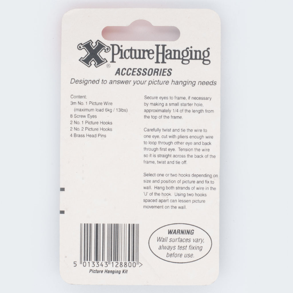 Solid Brass/Brass Plated Picture Hanging Kit