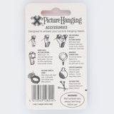 No.2 Picture Hooks Brassed