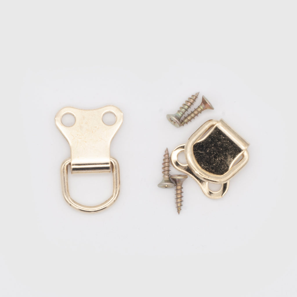 Brassed Double D Rings