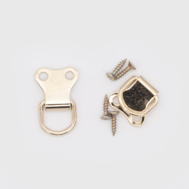 Brassed Double D Rings