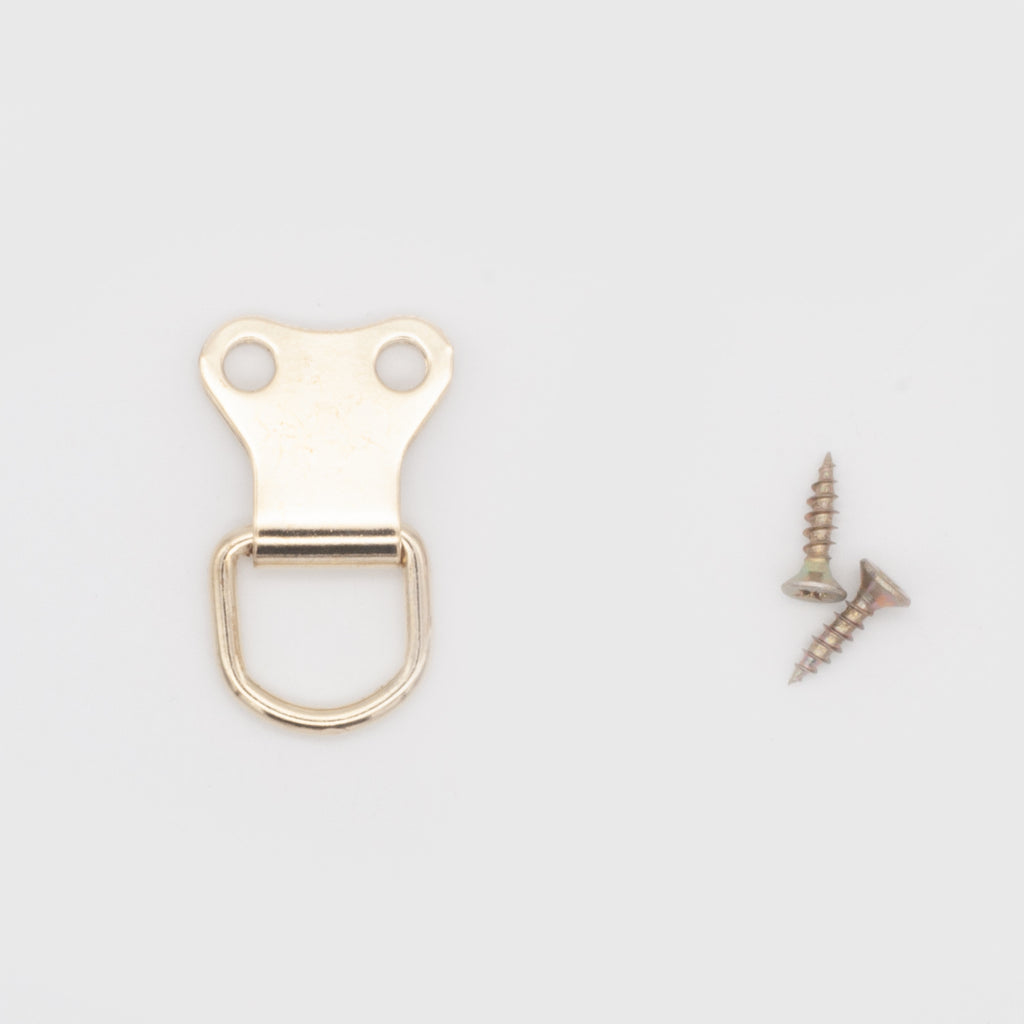 Brassed Double D Rings