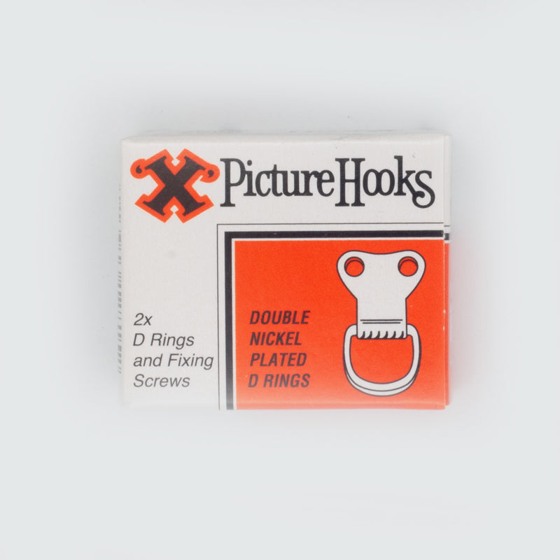 Nickel Plated Double D Rings