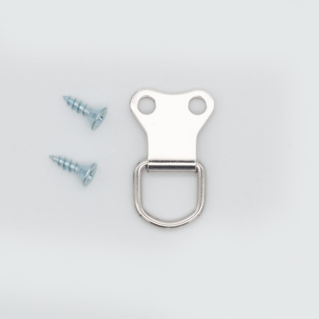 Nickel Plated Double D Rings