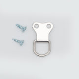 Nickel Plated Double D Rings