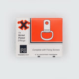 Nickel Plated Single D Rings