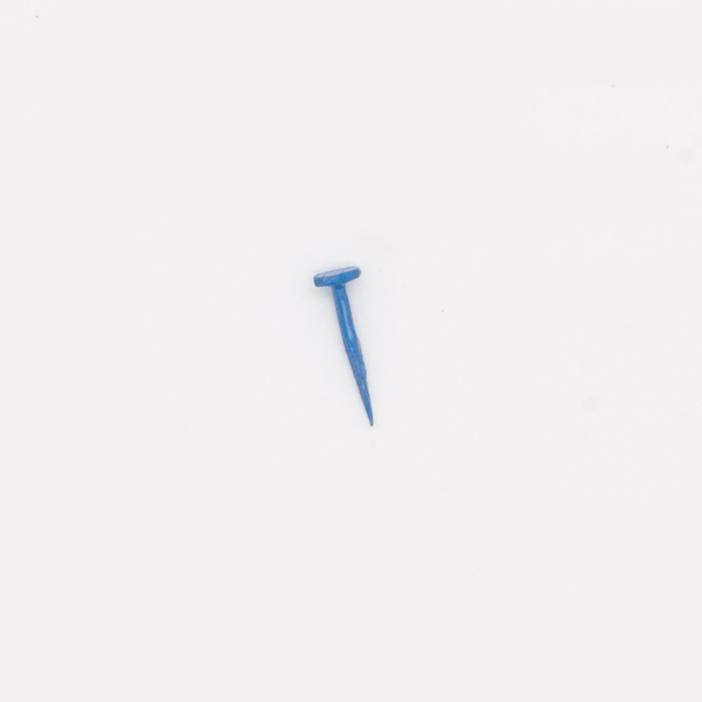 Bayonet 13mm Painted Blue Cut Steel Gimp Pins