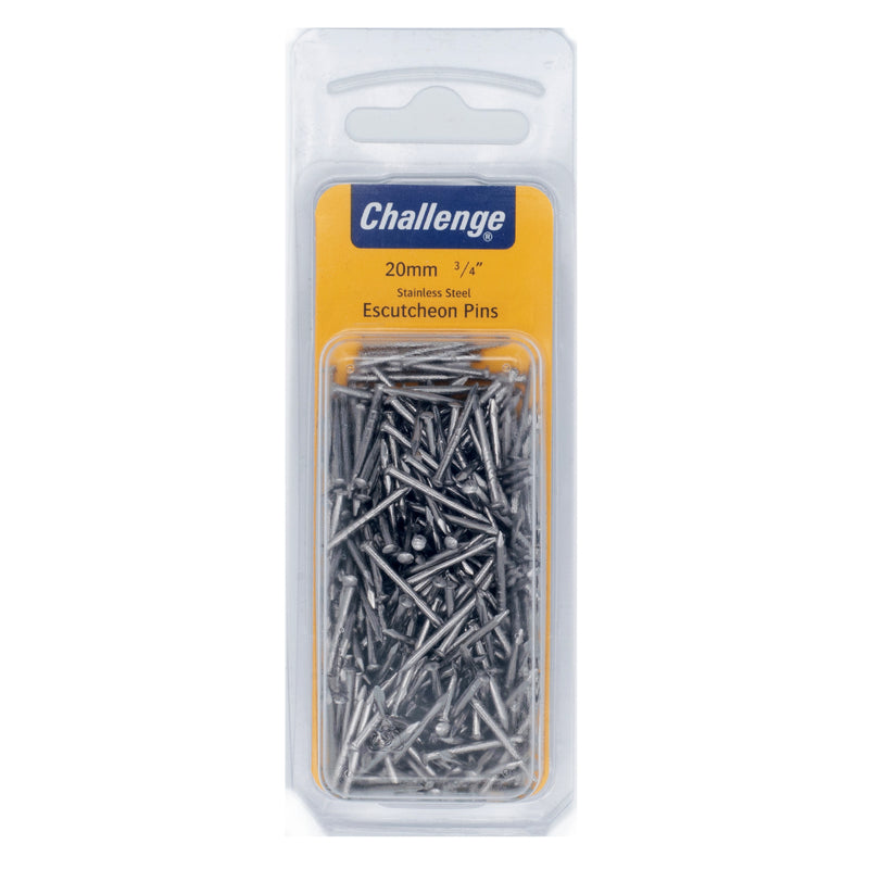 20mm Stainless Steel Escutcheon (Dome head) Pins