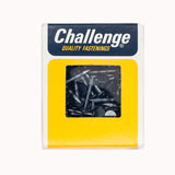 Challenge 30mm Blued Barbed Clout Nails